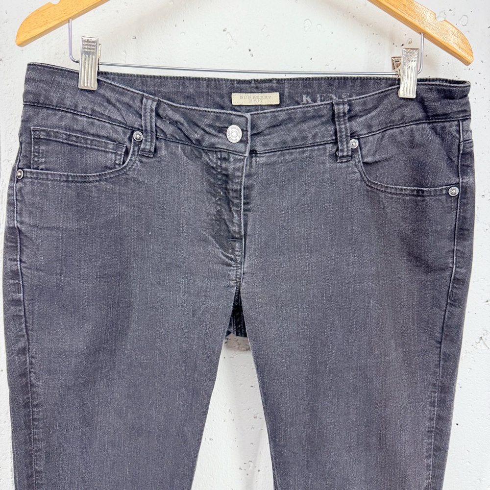 Burberry Brit Women’s size 32 Kensington Washed Black Skinny Leg Stretch Jeans - Picture 2 of 13